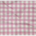 thumbnail image 4 of oneOone Organic Cotton Poplin Twill Fabric Gingham Check Print Fabric BTY 42 Inch Wide, 4 of 4