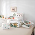 thumbnail image 4 of 7Pcs Christmas Tree Kids Bedding Set for Boys,King Size Comforter Set with Sheets and Pillowcase,7Pcs Bed in a Bag Merry Christmas Children Bed Set,Xmas Comforter, 4 of 5