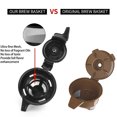 thumbnail image 1 of Boyijia Panier-filtre Réutilisable en Acier Inoxydable pour Thé et Café de Remplacement pour Hamilton Beach FlexBrew Cafetière Bidirectionnelle, 1 of 8