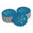thumbnail image 2 of Inkdotpot Made With Love Text Bottle Tag Real Gold Foil Favor Hang Tags 50 Pack, 2 of 6