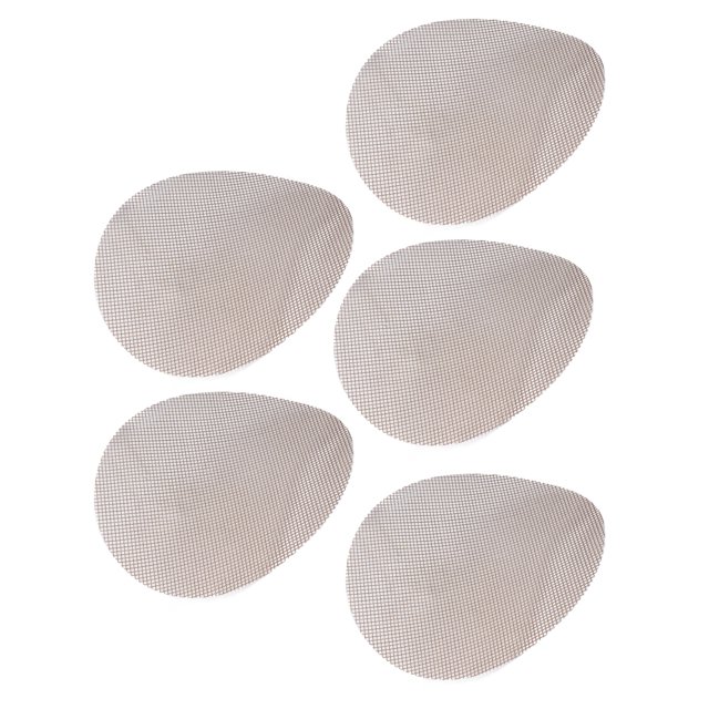5Pcs High Temperature BBQ Grill Mat for Non Stick Grid Slice Pizza 36cm Diameter