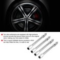 thumbnail image 1 of Keenso Adaptateur de Bouchon de Valve Haute Pression 4 Pcs 100mm Durable Adaptateur de Roue Valve de Pneu, 1 of 8