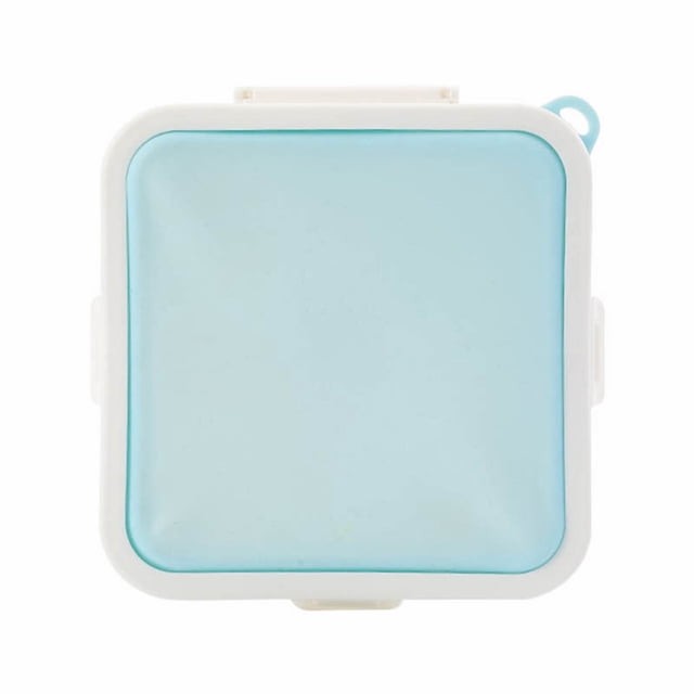 Binwennn Large Storage Containers for Organizing Fruit Divider Sandwich Containers Sandwich Food Storage Shape Holder For Lunch Boxes Bread Sandwich For Kids Adults Prep Microwave