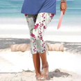 thumbnail image 2 of Pantalon Cargo pour Femmes à Coupe Décontractée par Generic TG, Capris Décontractés Noirs Unis, à Cordon, Raccourcis, Légers, 1 Unité, 2 of 5