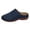 B Navy, variant on Platform Closed Toe Sandals for Women Comfortable Slip On Wedge Sandals Hollow Out Soft Sole Backless Clogs Brown Size 8