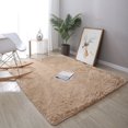 thumbnail image 3 of Washable Fluffy Area Rug Rectangular Anti-Slip Artificial Soft Plush Shag Carpet Home Bedroom Living Room Fluffy Rectangular Anti-Slip Artificial Soft Washable Fluffy Rectangular  Light P, 3 of 8