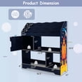 thumbnail image 3 of Costway Toy Storage Organizer Display Stand 3-In-1 Kids Toy Shelf with Book Shelf, 3 of 10