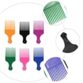 thumbnail image 4 of SHISUYAN 6Pcs Long Tooth Combs Smooth Hair Picks Beard PP Hair Combs Hair Styling Tools, 4 of 9