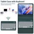 thumbnail image 3 of Étui pour Tablette Compatible avec A16 11e Génération 11 Pouces 10e Génération 10.9 Pouces Clavier Détachable Rétroéclairé 7 Couleurs Étui de Protection pour Tablette, 3 of 7