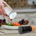 thumbnail image 4 of Salt and Pepper Shakers under $5! CQCYD Salt and Pepper Shaker Set, Glass Spice Shakers with Stainless Steel Lid, Kitchen Condiment Dispenser for Dining Table, Refillable Seasoning Containers, 4 of 4