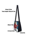 thumbnail image 4 of Sac d'Épaule de Noël Sac à Bandoulière Ajustable avec Poche Intérieure pour Tous les Jours pour Noël, 4 of 5