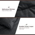 thumbnail image 3 of Litanika Full Size Comforter Sets Black White Grey - 3 Pieces Lightweight Bedding Set, All Season Down Alternative Comforter (1 C, 3 of 8