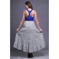 thumbnail image 4 of Bimba SkirtsForWomen Long Length Cotton Printed Maxi Boho Summer Skirt, 4 of 5