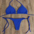 thumbnail image 3 of Women Swimwear Micro Bikini Set Tie Side G-String Thong Beach Swimsuit, 3 of 5