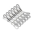 thumbnail image 4 of 12 Pcs Pinces à Linge Pinces à Cordon Pinces à Cordon pour Blanc, 4 of 9