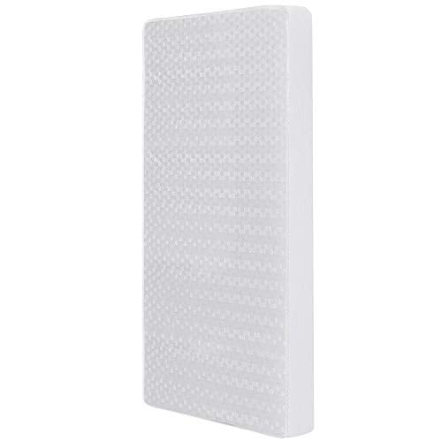 Dream On Me Breathable 2-In-1 Foam Core Crib and Toddler Bed Mattress, 6 Inch