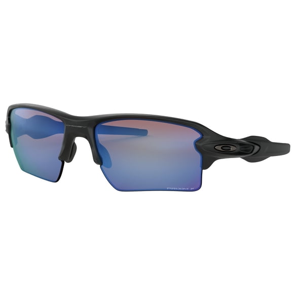 Oakley Men's Polarized Flak 2.0 Xl 0OO9188-91885859 Black Semi-Rimless Sunglasses