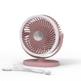 thumbnail image 4 of LSLJS Veilleuse de Bureau Extérieure Ventilateur Rechargeable USB, Éclairage de Bureau pour Maison Dortoir Chambre Petit Ventilateur de Table, Mini Ventilateur, 4 of 7