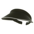 thumbnail image 3 of Women's Piping Clip On Visor, Black, 3 of 4