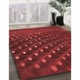 thumbnail image 3 of Ahgly Company Tapis Rectangulaire Lavable en Machine Intérieur Transitionnel Rouge Canneberge, 6 Pieds x 9 Pieds, 3 of 7