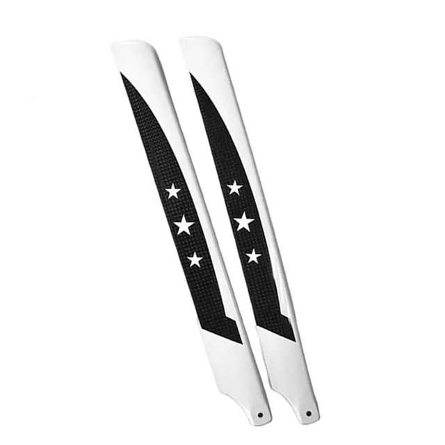 Carbon Fiber Main Rotor Blades Drone Propellers Update Helicopter Blades Propellers Accessories for 450 Helicopter Parts