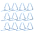 thumbnail image 1 of 12Pcs Transparent Clear Tablecloth Clips, Plastic Table Cloth Clips, Windproof Table Cover Holder Clamps, Table Cloth Holder for Christmas Home Wedding Party Indoor Outdoor Picnic, 1 of 9