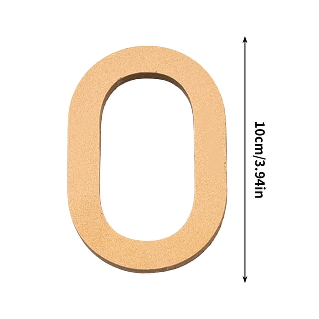 Tumotour 7CM Acrylic Number Plates For Elegant And Stylish Decor