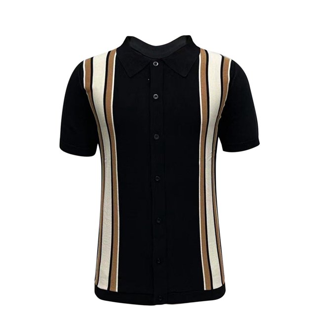 Dvkptbk Mode Hommes Chemise Décontractée à Manches Courtes Unie avec Boutons en Solde