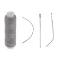 thumbnail image 5 of 1 Rouleau de Fil à Coudre en Trame pour Cheveux Gris avec 3 pour Extensions de Cheveux, 5 of 5