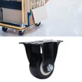 thumbnail image 4 of Heavy Duty Fixed Wheel, Stainless Steel High Mechanical Strength Shock Absorption Directional Caster  For Furniture For Airports, 4 of 8