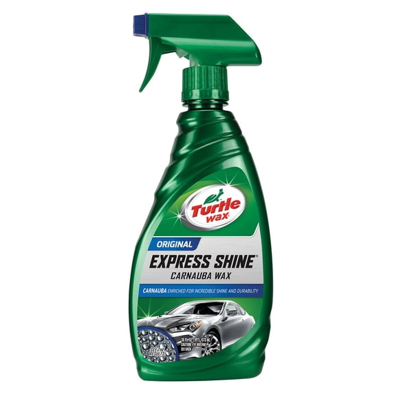 Turtle Wax . Cire pour Voiture T136R Express Shine; Carnauba Liquide; Bouteille Vaporisateur de 16 Onces