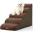 thumbnail image 1 of Dog Stairs for Small Dogs .” H Pet Step with Leakproof Cover High Density Foam Cat Ramp for Couch Sofa or Chair Lightweight Durable Comfort .x.x Step, 1 of 7