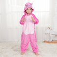 thumbnail image 3 of Stich Cartoon Onesie Costumes One Piece Pajama  Kids  Blue, 3 of 4