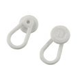 thumbnail image 3 of E-outstanding 6Pcs Collar Extenders Soft Rubber Expands Top Neck Tie Buttons Extender 10mm White, 3 of 4