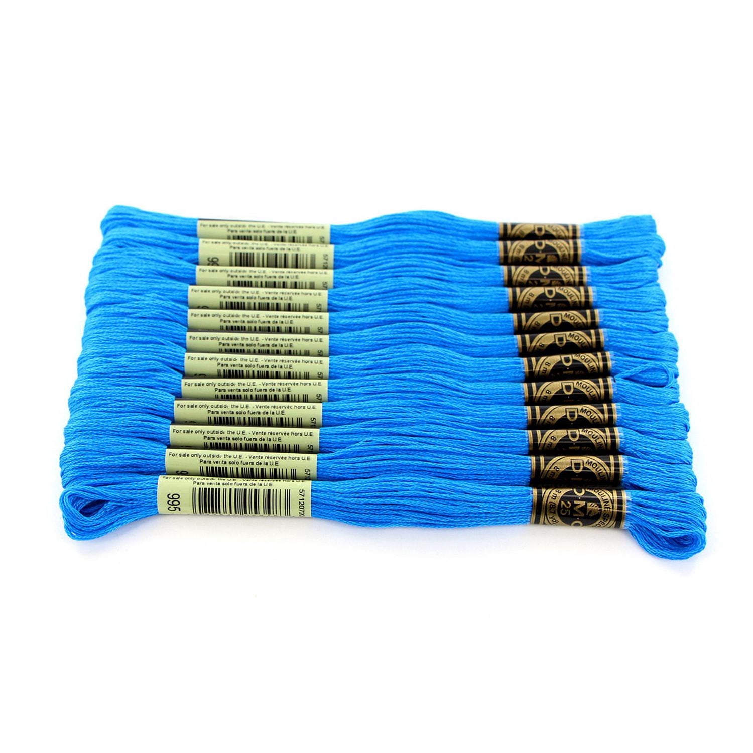 DMC bleu coton 6 Strand Floss 8 m (8.75 yd)