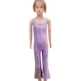 thumbnail image 1 of MIASHUI Girl's Jumpsuits Sequin Summer Sleeveless One Piece Sets Long Pants Rompers,Purple,13-14 Years, 1 of 6