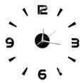 thumbnail image 2 of DIY Wall Clock Sticker Acrylic Mirror Modern  Room Decor, 2 of 8
