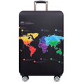 thumbnail image 1 of World Map Design Luggage Protective Cover Travel Suitcase Cover Elastic Dust Cases For 18 to 32 Inches Travel Accessories 1 L, 1 of 5