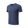 thumbnail image 1 of Besolor Mens Short Sleeve Shirts Summer Quick Dry Wicking Athletic Running Gym Workout Casual Basic Tee Tops, 1 of 7