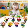 thumbnail image 1 of Vaidha Potted Bouquet Fabric kit Non-woven Cloth DIY Sewing, 1 of 2
