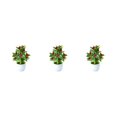 thumbnail image 3 of Ruiboury Add Touch Of Green To Living Space Artificial Plant Collection Home Decor Plastic Artificial Potted Plants False Plant Zhaocai Tree Fruit 3Set, 3 of 6