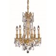 thumbnail image 1 of Elegant Lighting Rosalia 16" 6 Lustre en Cristal Royal Clair, 1 of 1