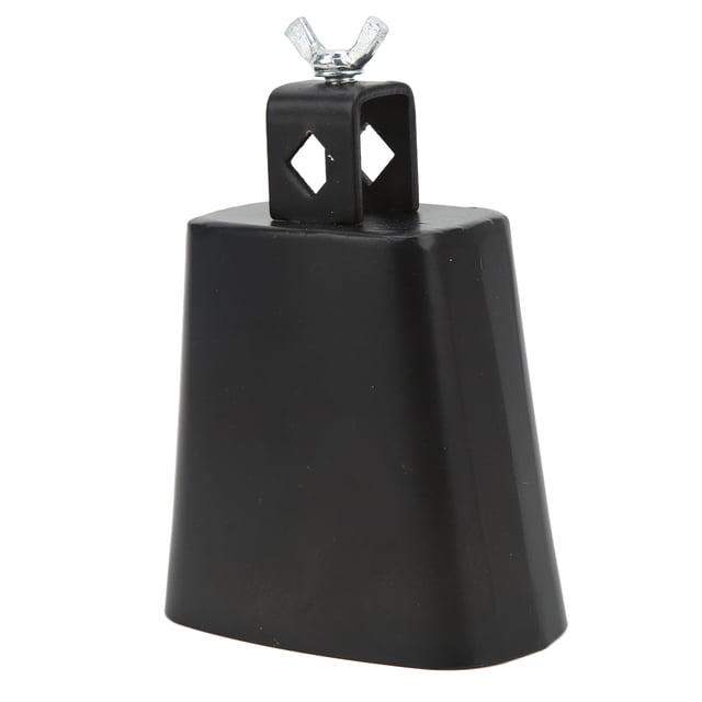 Metal Cow Bell Noise Maker, Hand Percussion Instrument Cowbell Metal Cowbell For Drum Set 4 Inch / 10.2cm,5 Inch / 12.7cm