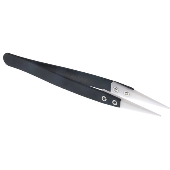 Anti-static Ceramic Tweezers Stainless Steel Anti- Industrial Tweezers