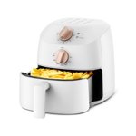 COMFEE' Compact 2.1 Quart Air Fryer with 12 Menu Options, Adjustable Timer & Temperature Control 176-400 degrees F, Dishwasher-Safe Nonstick Fry Basket with Stainless St