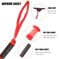 thumbnail image 3 of Amdohai Bungee Boat Dock Line 5ft Stretched Length PP Docking Lines Mooring Rope Boat Accessories for Boat Kayak Canoe, 3 of 7