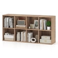thumbnail image 1 of Costway 8-Cube Bookcase Bookshelf with 2 Anti-Tipping Kits Storage Organizer,Natural Natural, 1 of 10