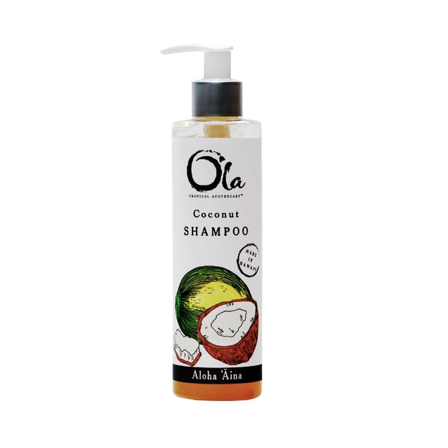 Ola Tropical Apothecary Shampooing Biologique à la Noix de Coco - 8 fl oz