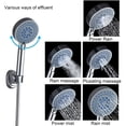 thumbnail image 3 of Wall Mounted Bath Faucet with Hand Shower, Bath Shower Faucet, 3 of 5