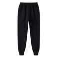 thumbnail image 1 of Yuyuzo Plus Size Sweatpants for Women Thick Workout Jogging Pants Elastic Waist Drawstring Solid Color Trackpants, 1 of 3